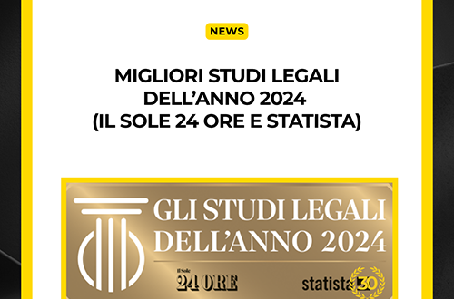 Grafica celebrativa per il riconoscimento 