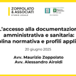 documentazione amministrativa e sanitaria