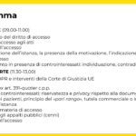 Documentazione amministrativa e sanitaria