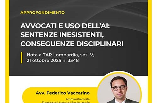 Avvocati e uso dell'AI