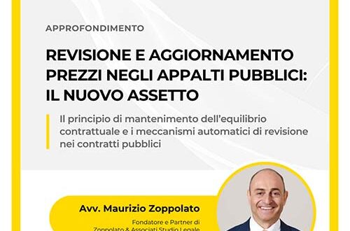 Revisione e aggiornamento prezzi