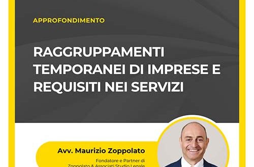 Raggruppamenti temporanei di imprese - Articolo