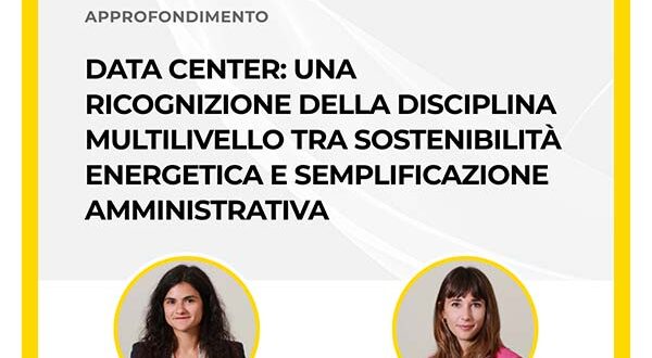 Data center: disciplina multilivello - Zoppolato & Associati diritto amministrativo Milano