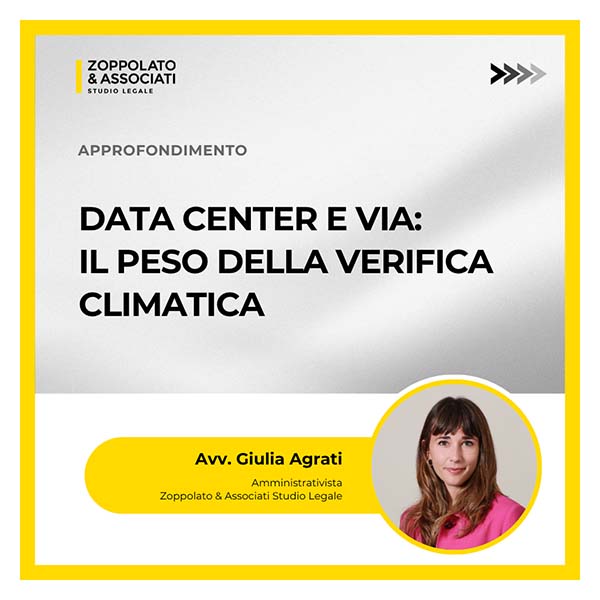 Data center e VIA: il peso della verifica climatica