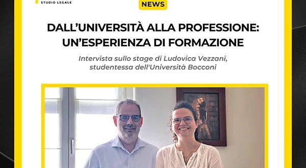 Stage di Ludovica Vezzani in Zoppolato & Associati: un'intervista