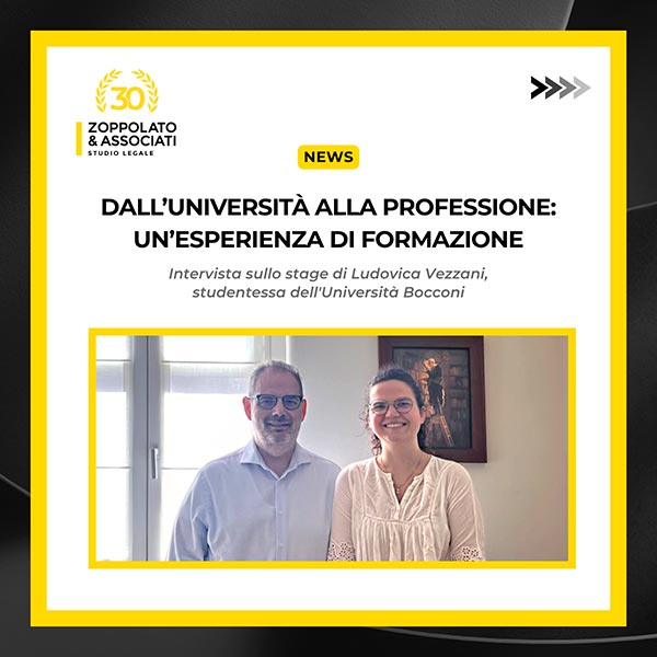 Dall’Università alla professione: un’esperienza di formazione